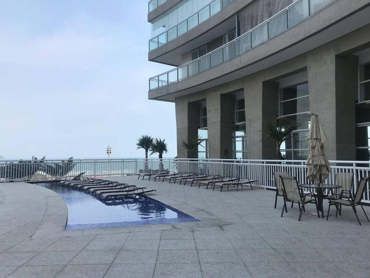 Unlimited - Frente Ao Mar. Apt Todo Mobiliado. Santos  Dış mekan fotoğraf