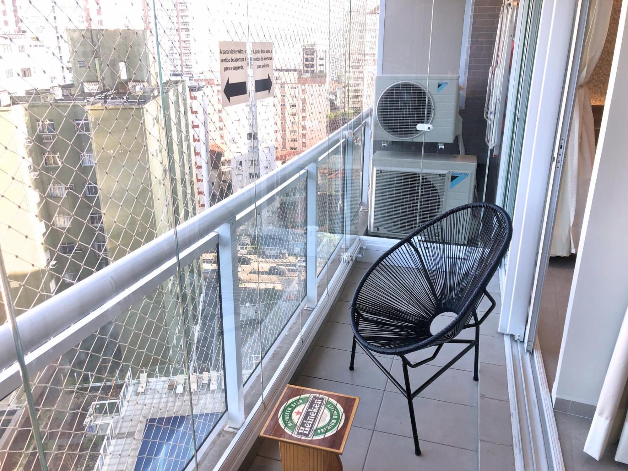 Unlimited - Frente Ao Mar. Apt Todo Mobiliado. Santos  Dış mekan fotoğraf